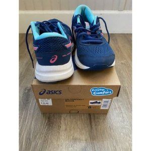 ASICS Midnight Blue/ Hot Pink Size 8.5